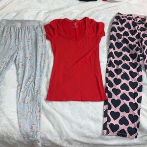 3 set bundle of Victorias Secret Pajamas